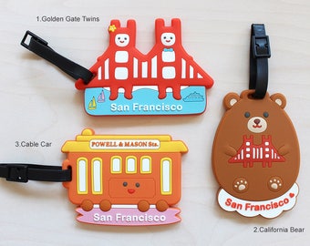San Francisco Luggage Tags