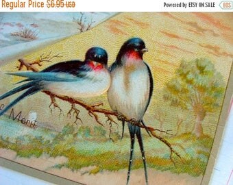 ONSALE Pretty Antique Reward of Merit Trading Card