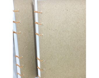Lined Coptic Bound Journal Heavyweight Paper