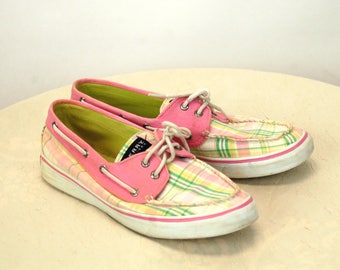 Vintage Sperry Topsiders Chukka Style Boat Shoes Preppy
