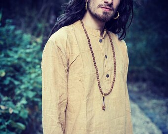 Short Kurta ~ Natural Dye Traditionally Handwoven Cotton