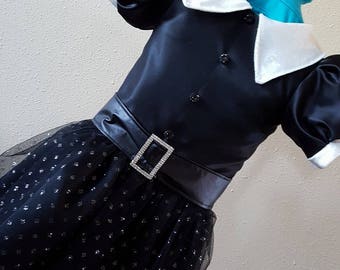 Wednesday Addams inspired dress