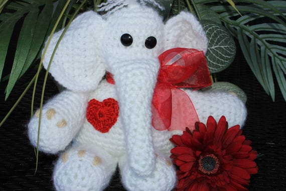 stuffed elephant valentines day