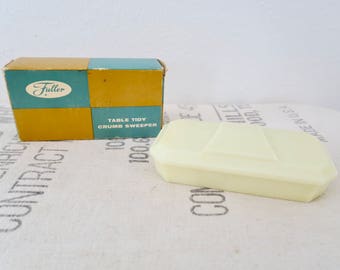Vintage Fuller Brush Company Table Tidy Crumb Sweeper Catcher Silent Butler