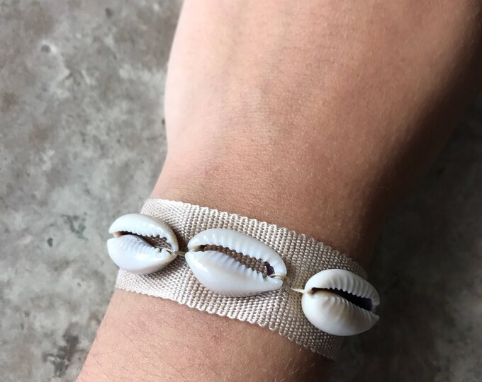 Beach bracelet, vegan bracelet, boho bracelet,seashells bracelet, summer bracelet,summer bracelet,women bracelet, Ribbon bracelet