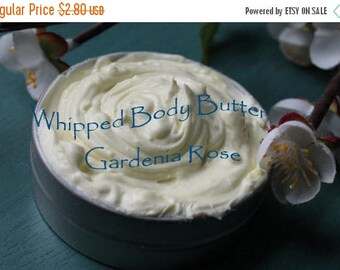 JULY SALE Gardeina Rose Whipped Body Butter/ Sample Size/ Travel Size Lotion/ Nourshing Dry Skin/ Gift