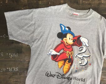 mickey mouse and friends walt disney world 25th anniversary long sleeve top for women