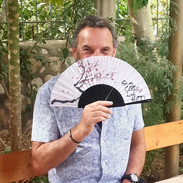 Designer hand fans by FANCYHandFans on Etsy