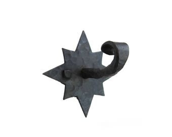 Rustic Star Wrought Iron Hook BHH8