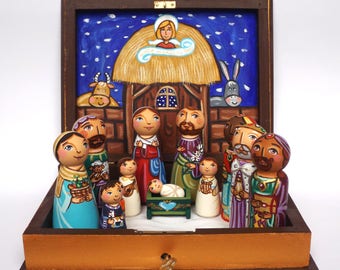 Nativity sets - Etsy