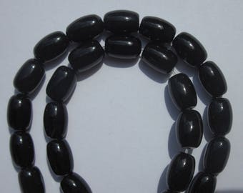 4 oval mineral agate colored 12 mm approximately (2-10 beads