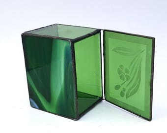 Slag glass jewelry Etsy