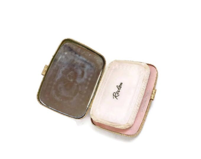 Vintage Revlon Compact - Petite "Love-Pat" - Diamond Design Refillable Compact, Van Cleef and Arpels, New Old Stock, Collector's Compact Vintage Revlon Compact - Petite "Love-Pat" - Diamond Design Refillable Compact, Van Cleef and Arpels, New Old Stock, Collector's Compact
