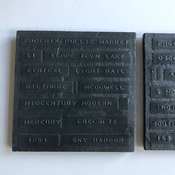 Peabo Coaster/Tile Imprint Collection - Series Two