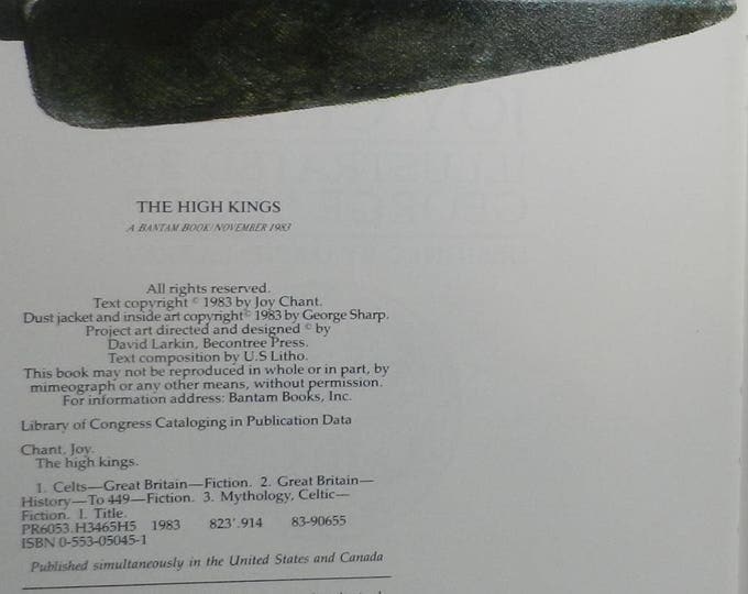 The High Kings Hardcover – September 1, 1983, By Joy Chant