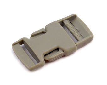 4 clip strap 25 mm grey