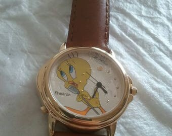 Mel Blanc voice watch. Tweety/ Sylvester voice. Limited 7.99.