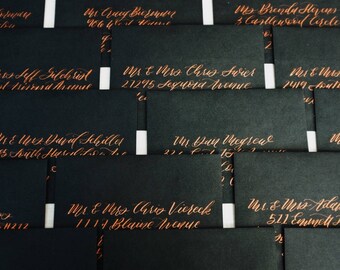 Wedding Invitation Calligraphy