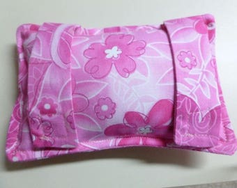 Chemo Port Softie Seatbelt Pad - Pink Ribbon, Heart, Flower print