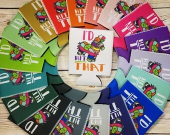 i'd hit that bachelorette party favors / mexico bachelorette party can coolers /bachelorette party favors / mexico vacation favors