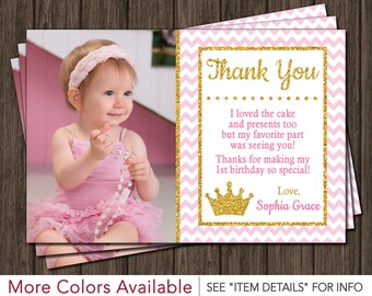Disney Princess Thank You Card Princess Thank You Note