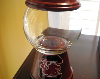 University of South Carolina Gumball Candy Dish