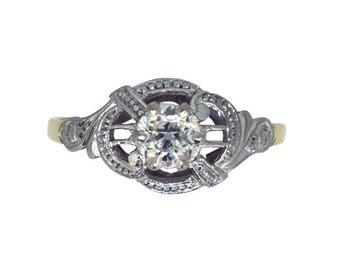 Diamond ring - Vintage | Etsy UK