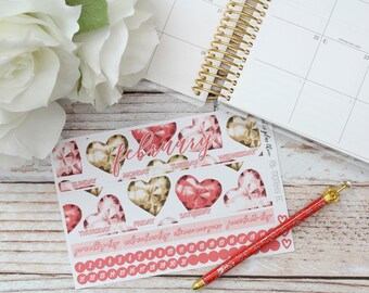 FEBRUARY Monthly Kit - Erin Condren - Matte