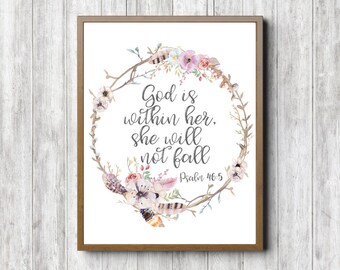 Printable scripture | Etsy