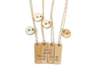Friendship Necklace for 4, Matching Necklaces, Best Friend Necklace,Best Friend Necklace for 4,Best Friend Gift,Sisters,Cousins,BFF Necklace