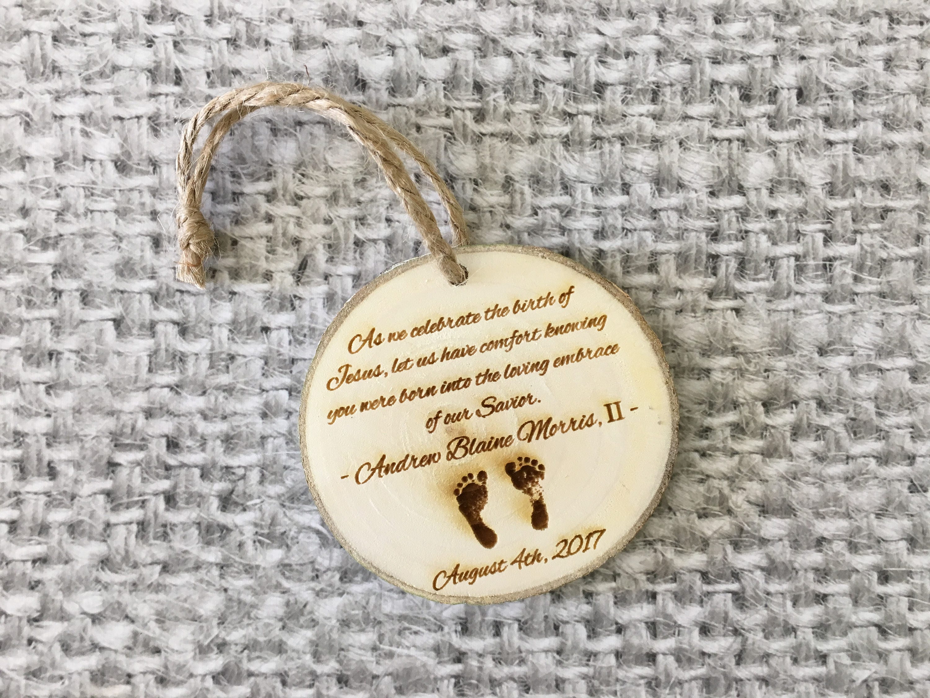 Infant Loss Ornament Baby Loss Sympathy Gift Loss of Baby