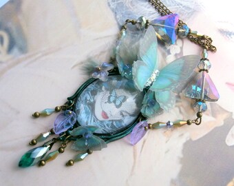 BAROQUE romantic "Butterfly Lady" necklace