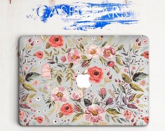 Macbook Air 13 Hard Flower Laptop Floral Macbook Pro Hard Case Macbook Pro 13 15 Mac Case Nice Macbook Air Hard Case Macbook Hard Cover