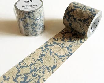 NEW MT x William Morris Washi Tape - Chrysanthemum Toile