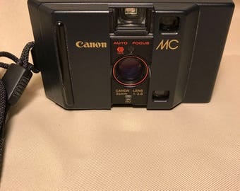 Vintage Canon MC Point and Shoot 35mm Camera