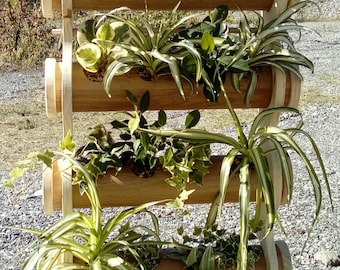 Cascade. Deco. Flower pot. Cascading plant. Deco flower zen.pot mariage.wedding.deco. Floral decoration. Jardiniere.flower.pots for plants