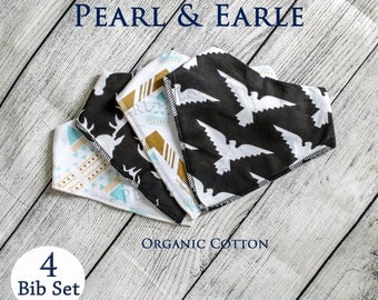 Bandana bib, Organic Baby Bibs, Baby Bandana Bib, Bandana bib Boy, Bandana bib Girl, Organic Bandana Bib Set, Burp Cloths, Baby Boy Bibs