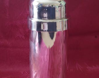 vintage Cocktail Shaker - Modernist - Barware - Design - original - Mid Century - silver plate - Bauhaus - Italy - Mixing Glass