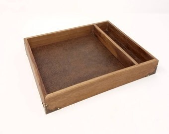 Walnut Tabletop Dice Tray