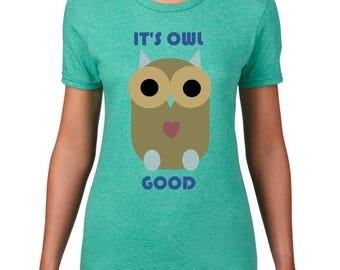 Owl t shirt | Etsy