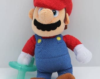 baby Mario binkie pacifier holder