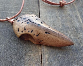 Bird Skull Necklace, Bird Skull Necklaces, Tribal Necklaces, Tribal Necklace, Surfer Necklace, Men's Necklace, Men's Pendant