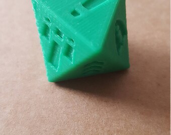 Custom Eight Sided Die (D8)