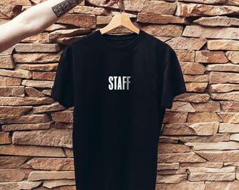 STAFF T-shirt, Staff bieber, purpose tour merch, purpouse tour t-shirt, justin bieber,