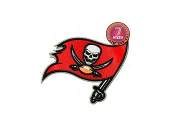 Tampa Bay Buccaneers 7 Sizes Sport Team Embroidery Design instatnt download machine embroidery pattern