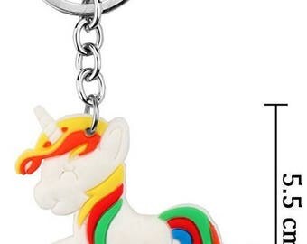 despicable me unicorn keychain