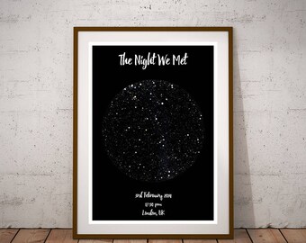Free Printable Custom Star Map