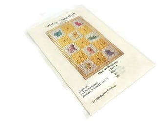 NIP Vintage Style Baby Quilt Pattern