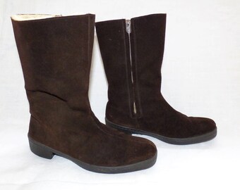 clarks sheepskin lined boots