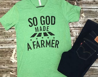 So God Made a Cowboy Tee
